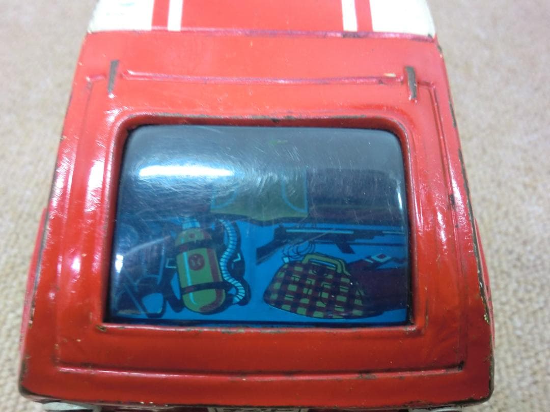 【昭和レトロ】日産 チェリークーペ X1　ブリキ自動車 ヴィンテージ