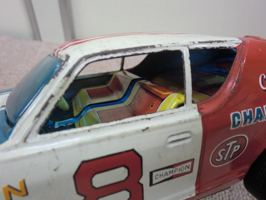 【昭和レトロ】日産 チェリークーペ X1　ブリキ自動車 ヴィンテージ