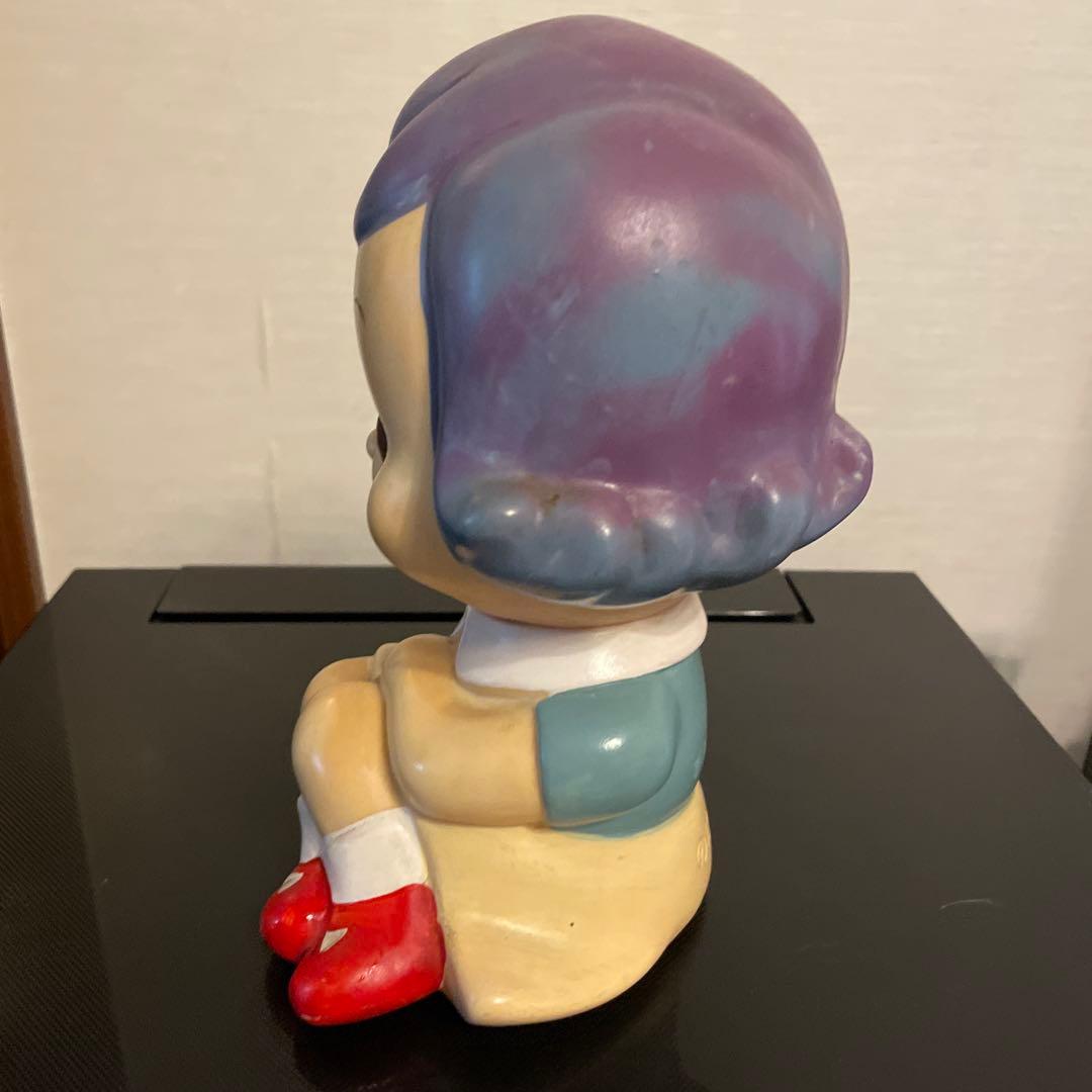 値下げ❗️まとめ売り❗️22㎝のばらちゃん座り❗️勧業銀行 ソフビ昭和レトロ