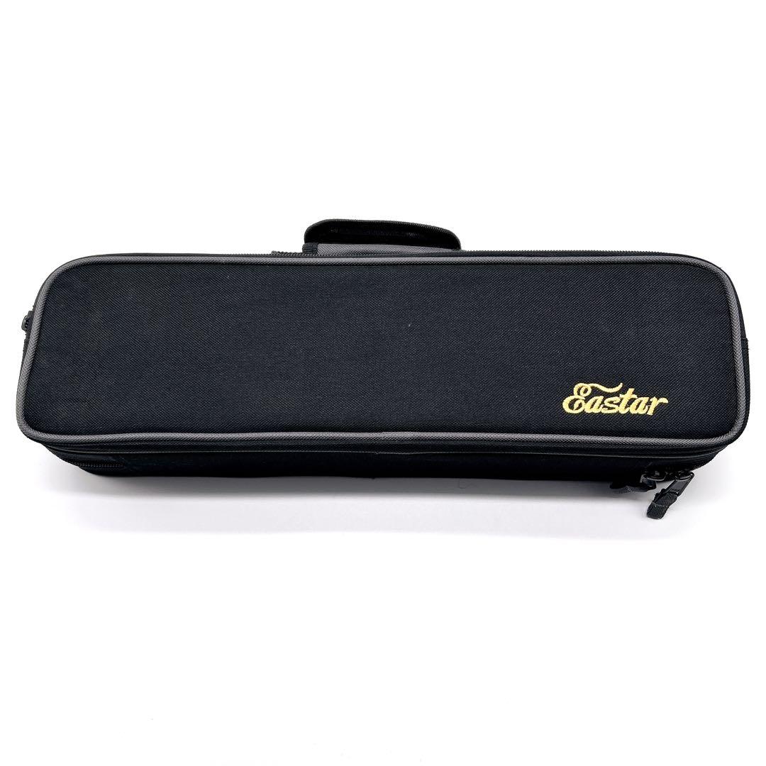クリーニング済み✨ Eastar フルートハードケース付き Eメカ 管楽器 銀