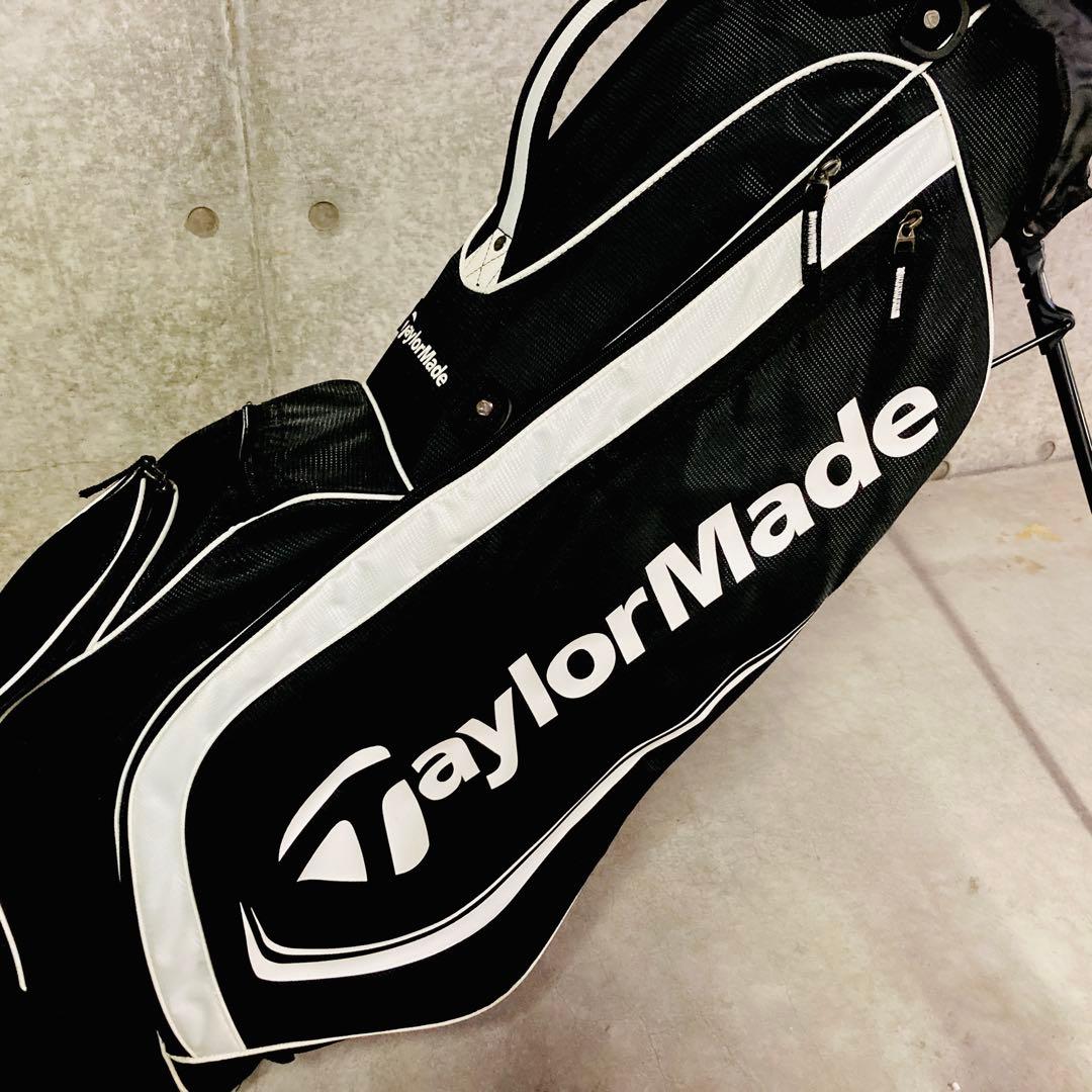 （廃盤・超希少・未使用）TaylorMade／スタンドバッグ／ブラック