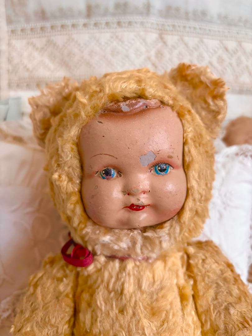 ❤️ʕ•ᴥ•ʔ着ぐるみベビーベア　ヴィンテージベア　アンティークベア