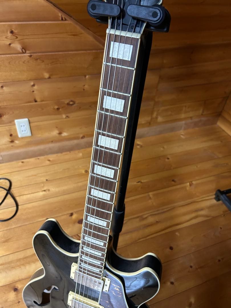 Ibanez セミアコースティックギター ブラック