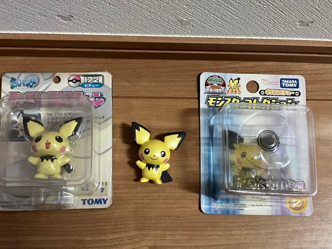 ポケットモンスター ポケモン　モンコレフィギュア　ピチュー未開封　クリアなど