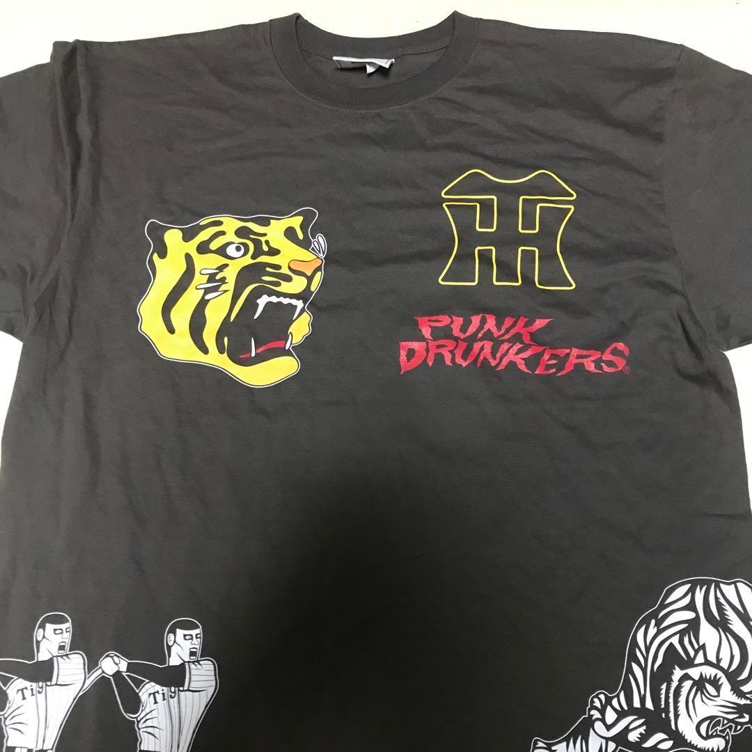 punkdrunkers XXL 阪神タイガース 未使用 Tシャツ 記念 優勝
