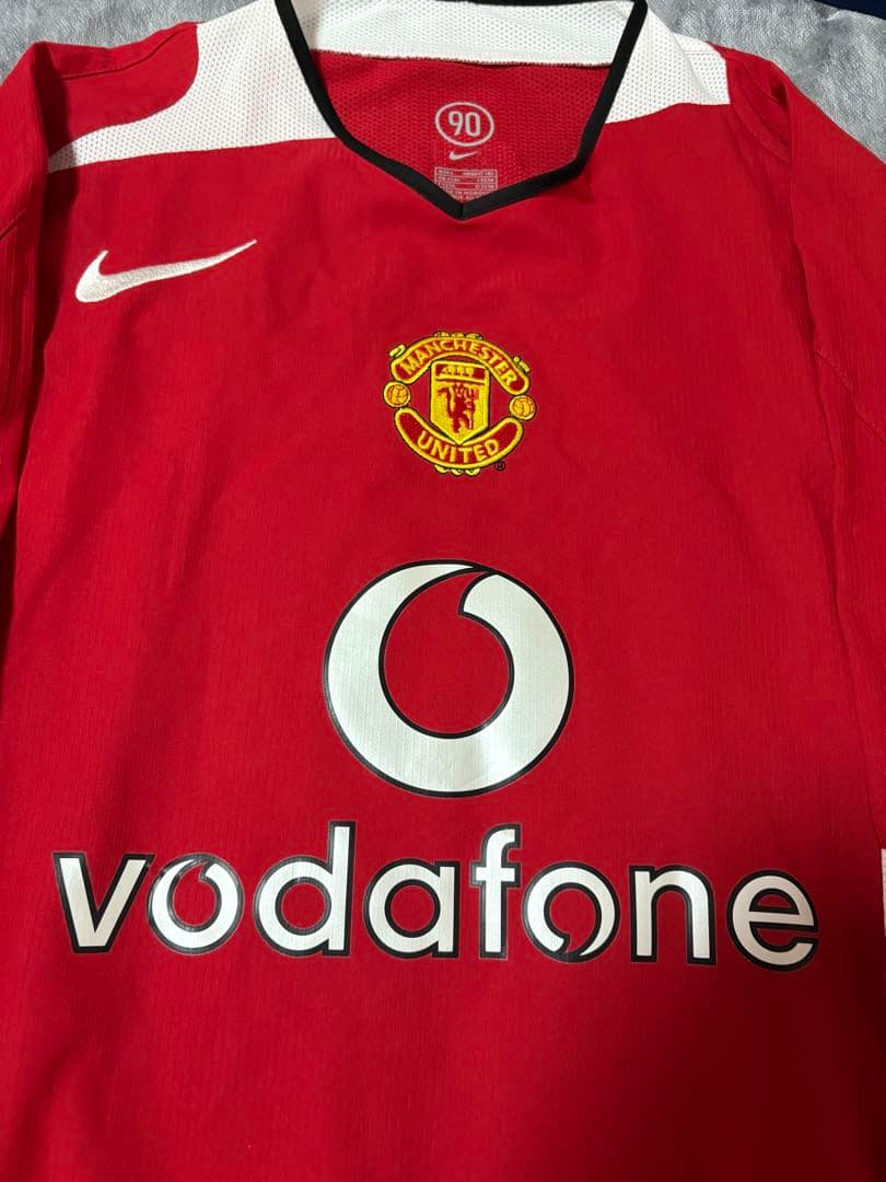 【未使用】マンチェスターU 04-05 ホーム 長袖 ギグス トータル90