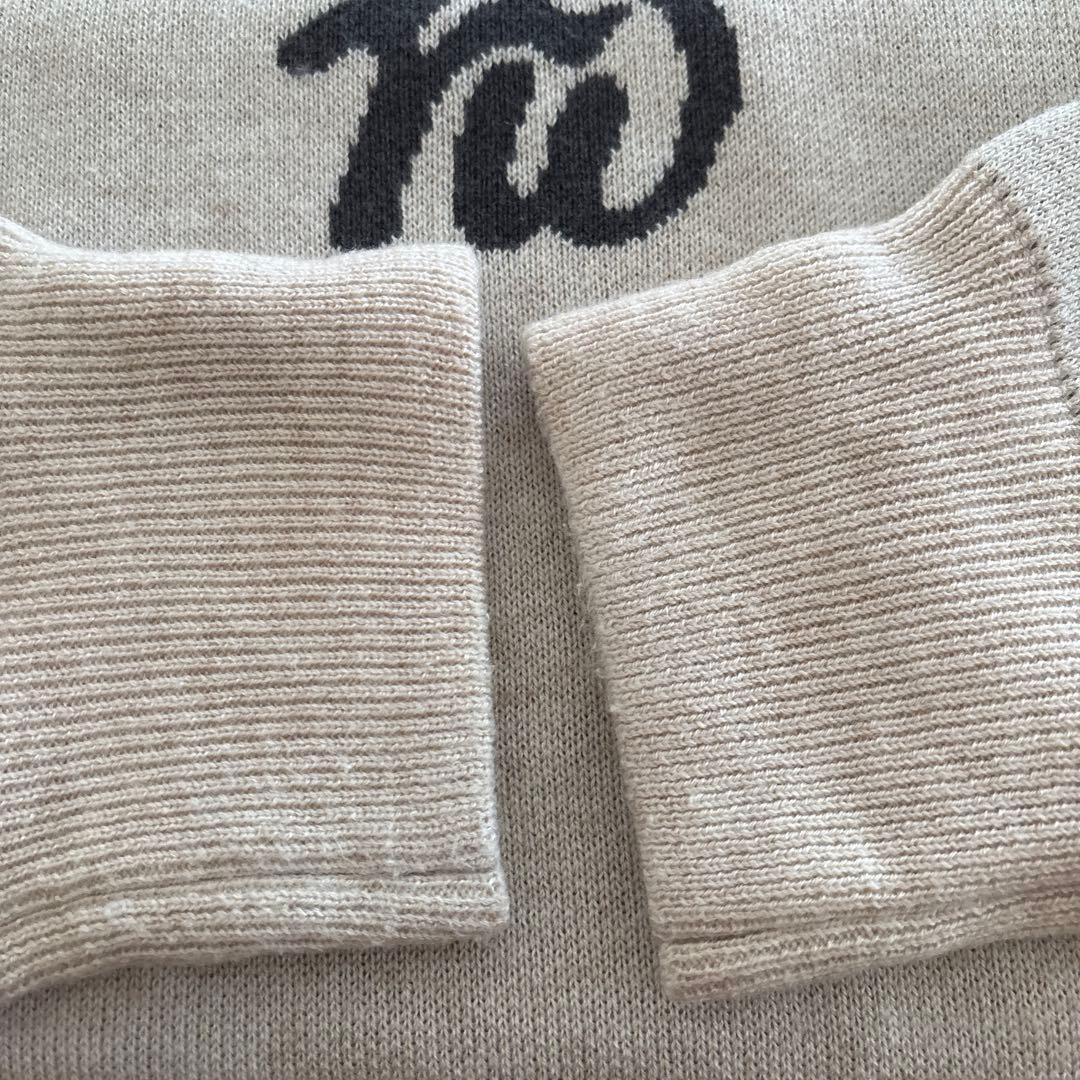 レディースウェア RUFFLOG RW JACQUARD KNIT BEIGE