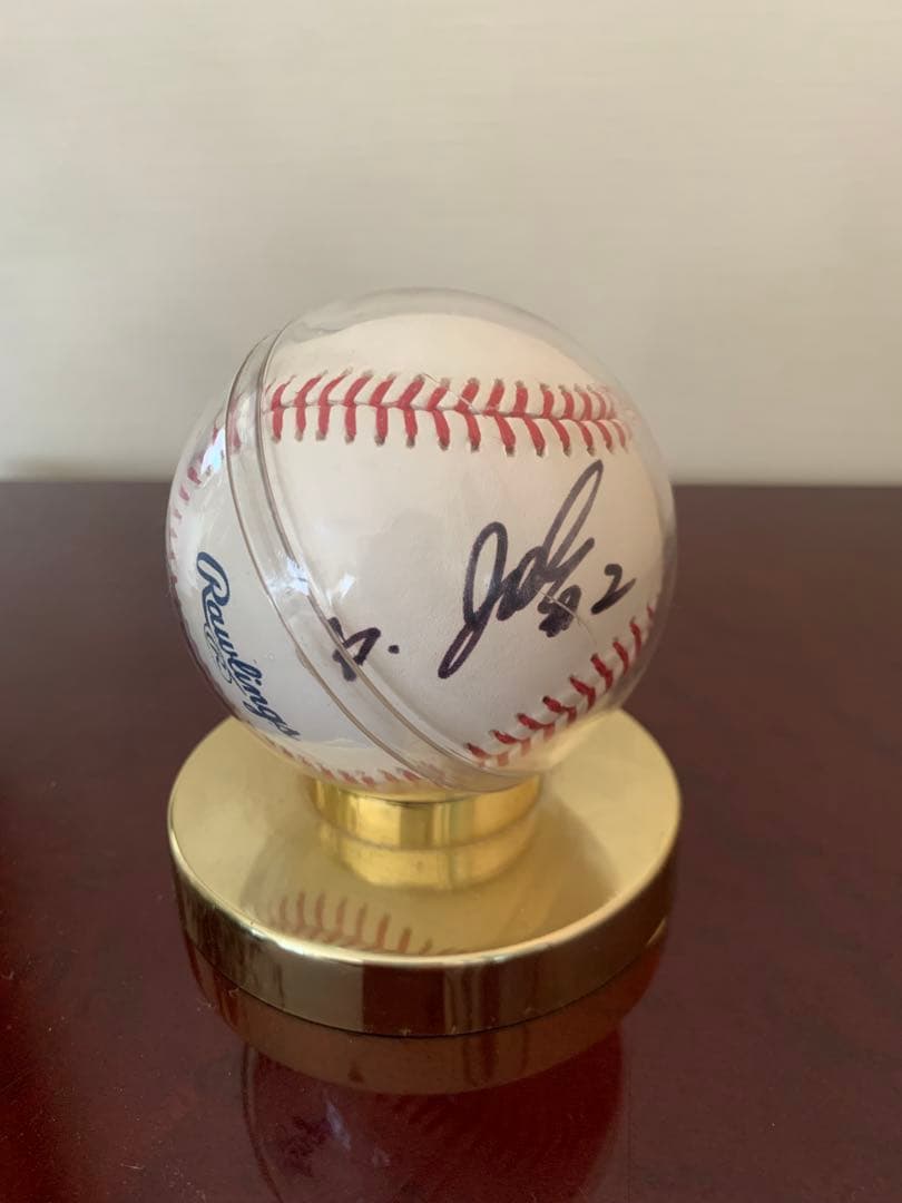TOSHIO❗️日本人初メジャー殿堂入のイチローと城島の直筆Wサインボール