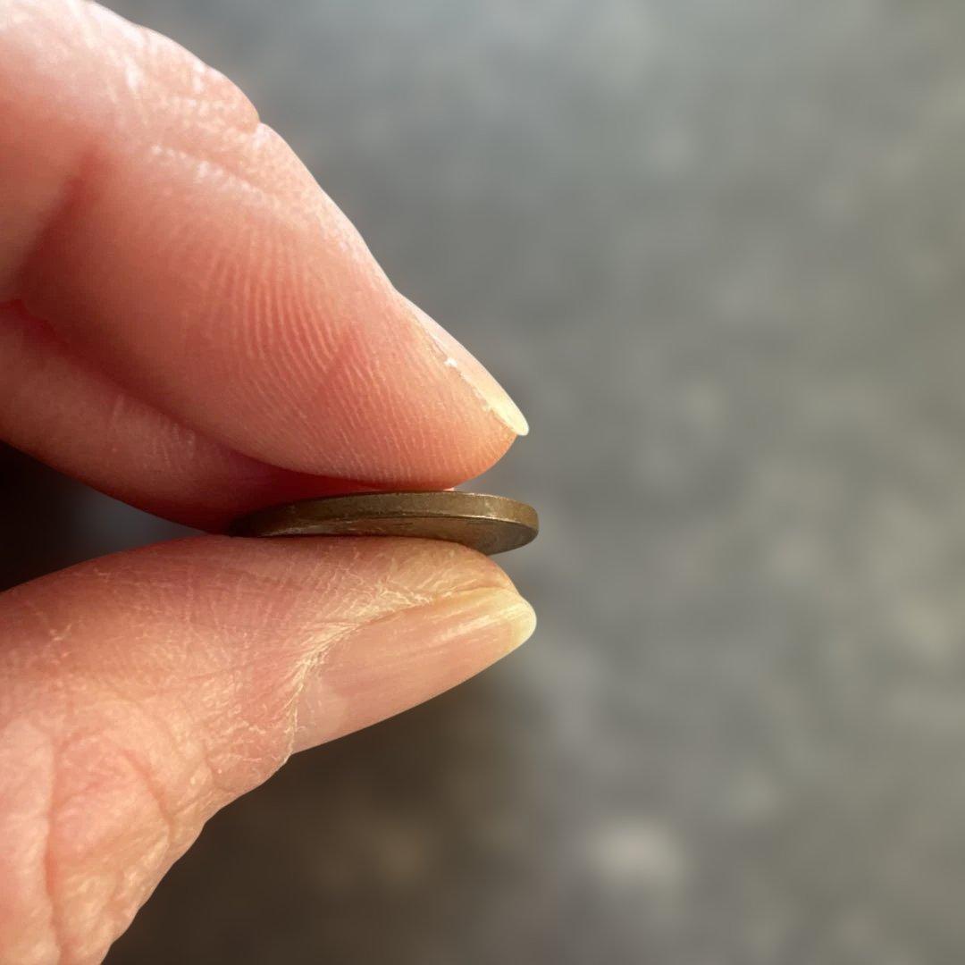 1945年 アメリカ 1セント　ミントマークなし