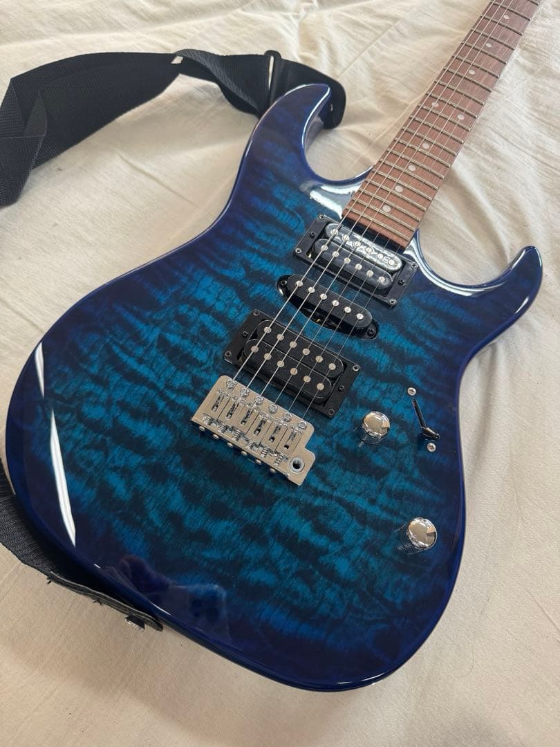 ジオ アイバニーズ GRX70QA TBB エレクトリックギター