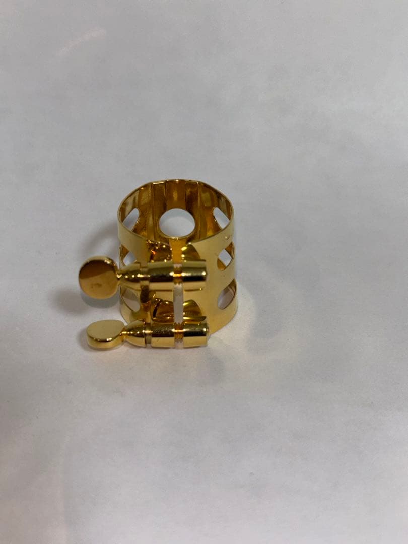 ウッドストーン クラリネット用 金メッキ逆締めリガチャー ケース欠品