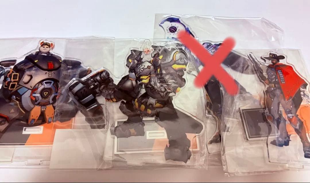 オーバーウォッチ2 アクリルスタンド2種10点