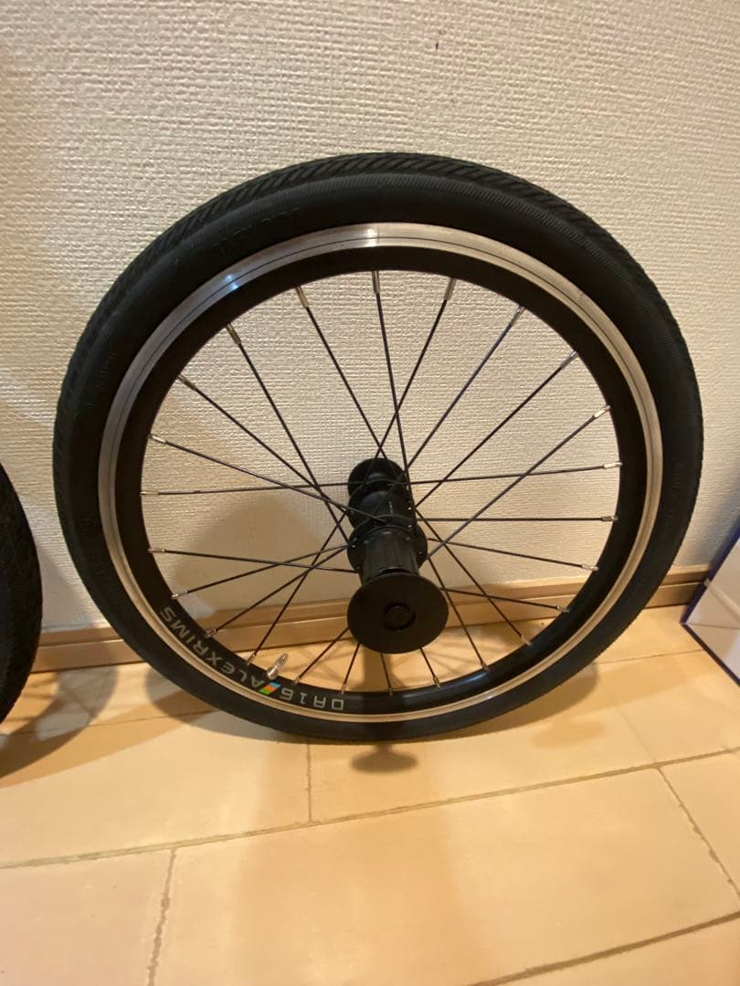 birdy Air純正ALEXRIMS DR16 完組ホイールセット18インチ
