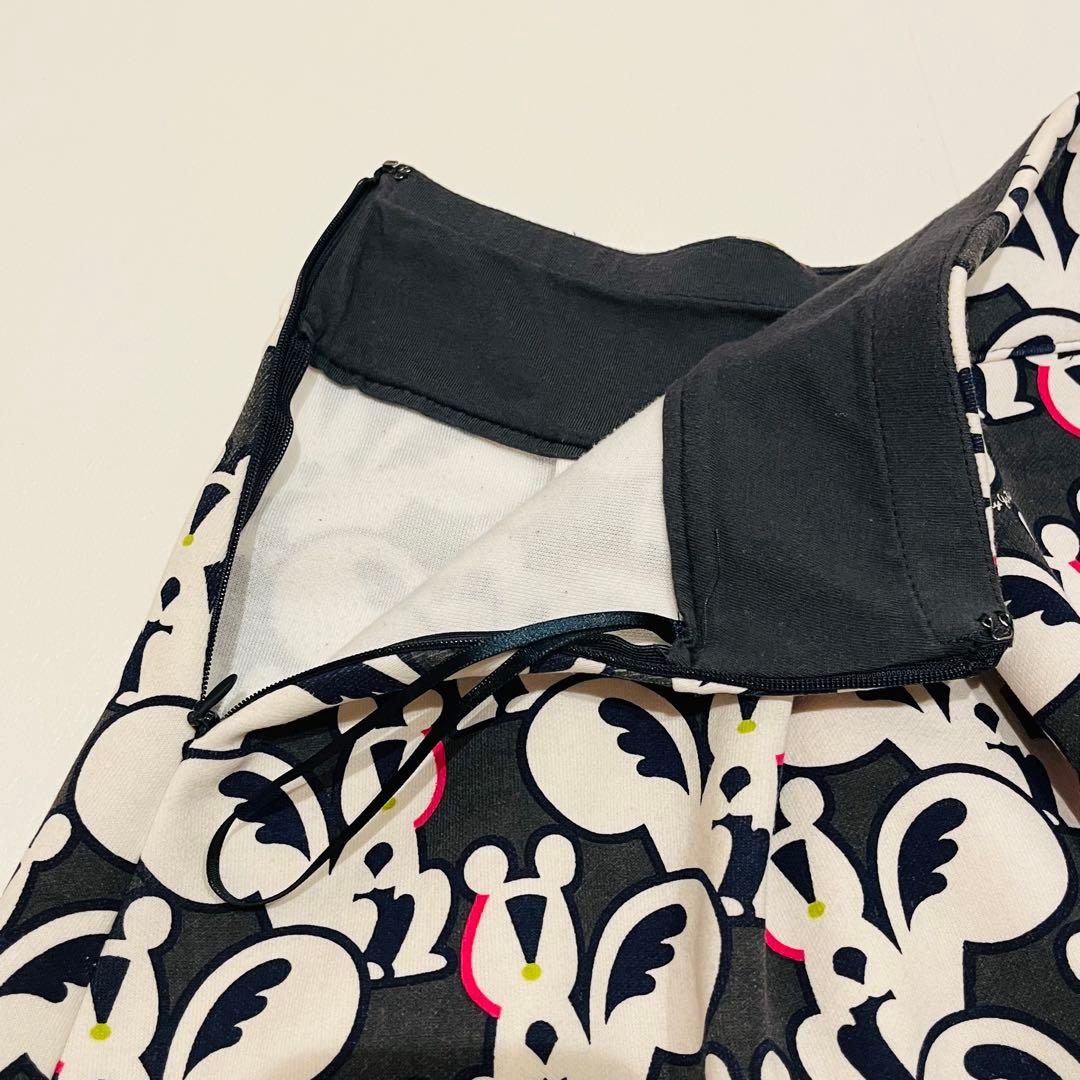 PEARLY GATES　パーリーゲイツ　セットアップ　スカート　総柄　サイズ1