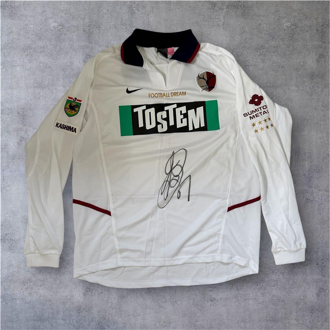 鹿島アントラーズ NIKE 2002 長袖ユニフォーム 選手支給品タグ付き