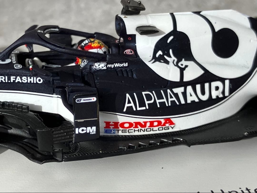 キッドボックス別注 1/43 アルファタウリAT02 2021USGP 角田裕毅