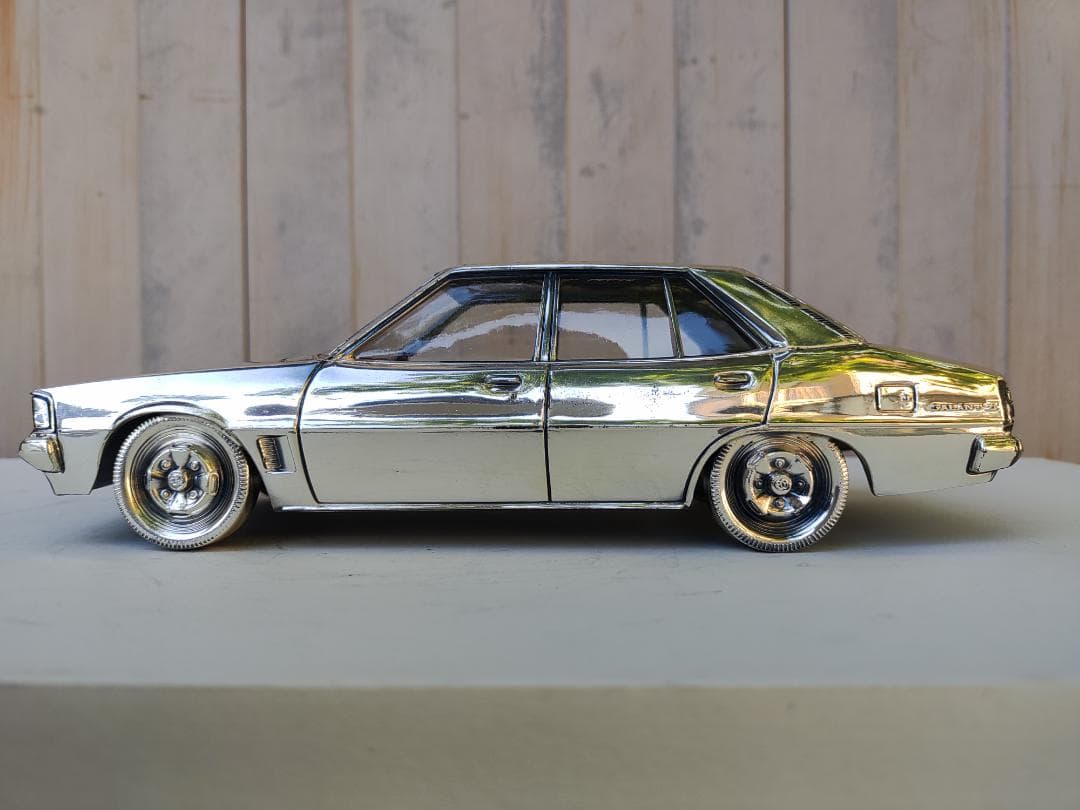 旧車　初代ギャランシグマ　シガレットケース　金属製