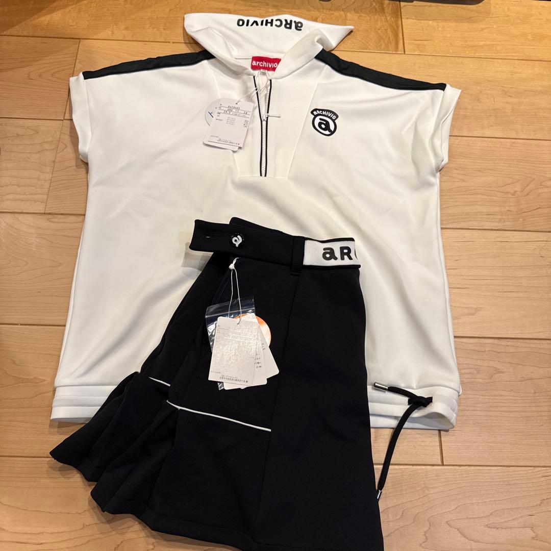 新作 archivio アルチビオ ゴルフウェア セットアップ 2025年新作
