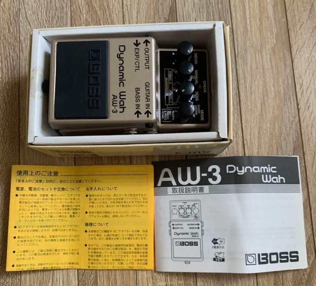 Boss AW-3 Dynamic WAh　箱付き
