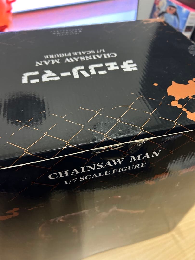 叶*多様 渋谷スクランブル チェンソーマン 1/7 スケール　フィギュア　開封済