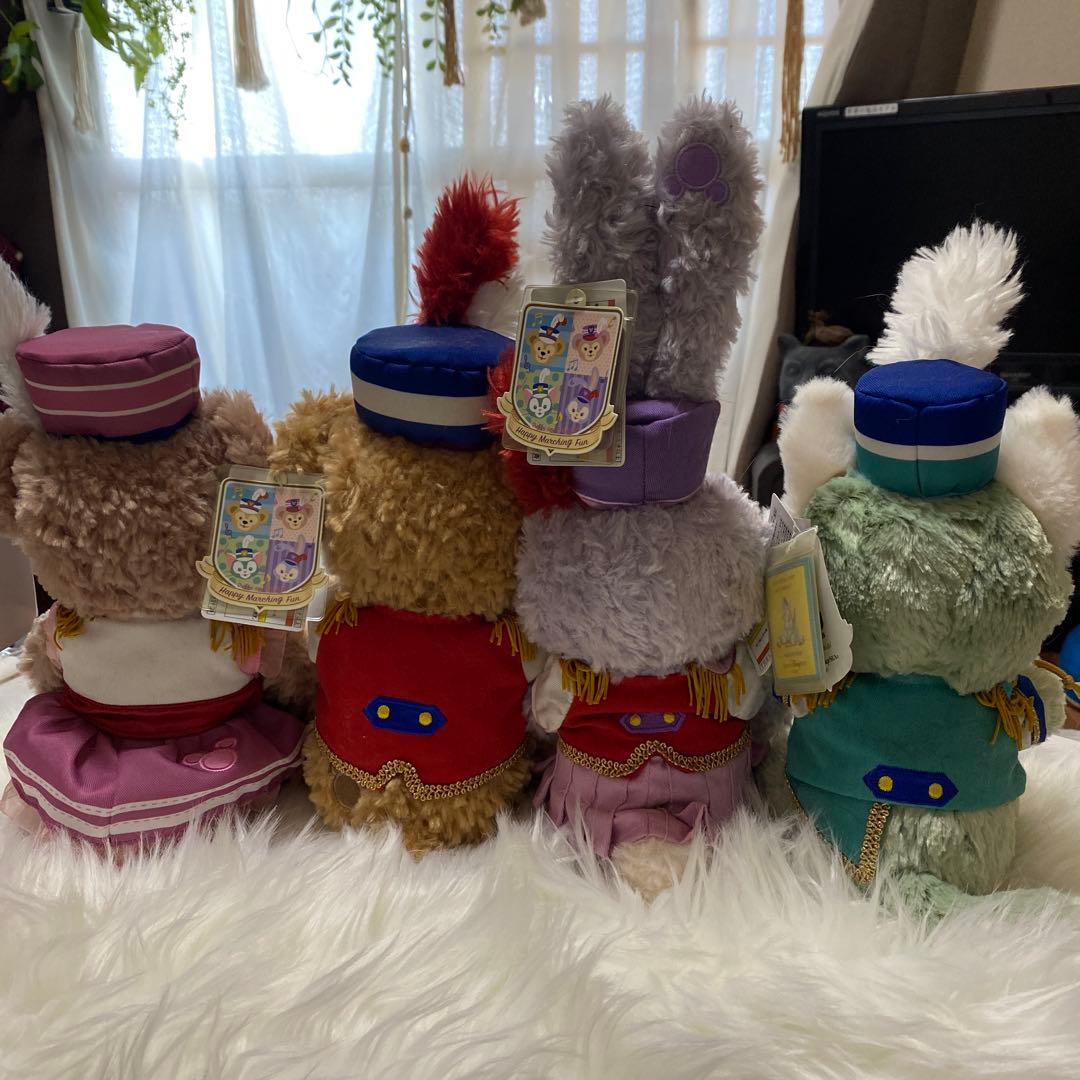 限定値下げ　ダッフィーフレンズぬいぐるみSS ハッピーマーチングファン 35周年