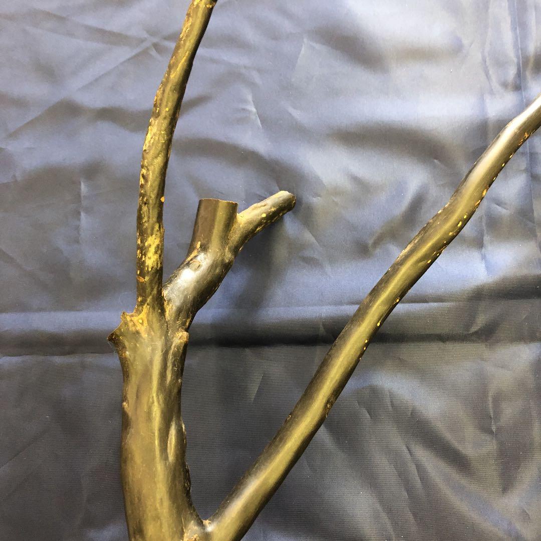 海松　原木　黒珊瑚　長さ90cm根本枝直径３cm