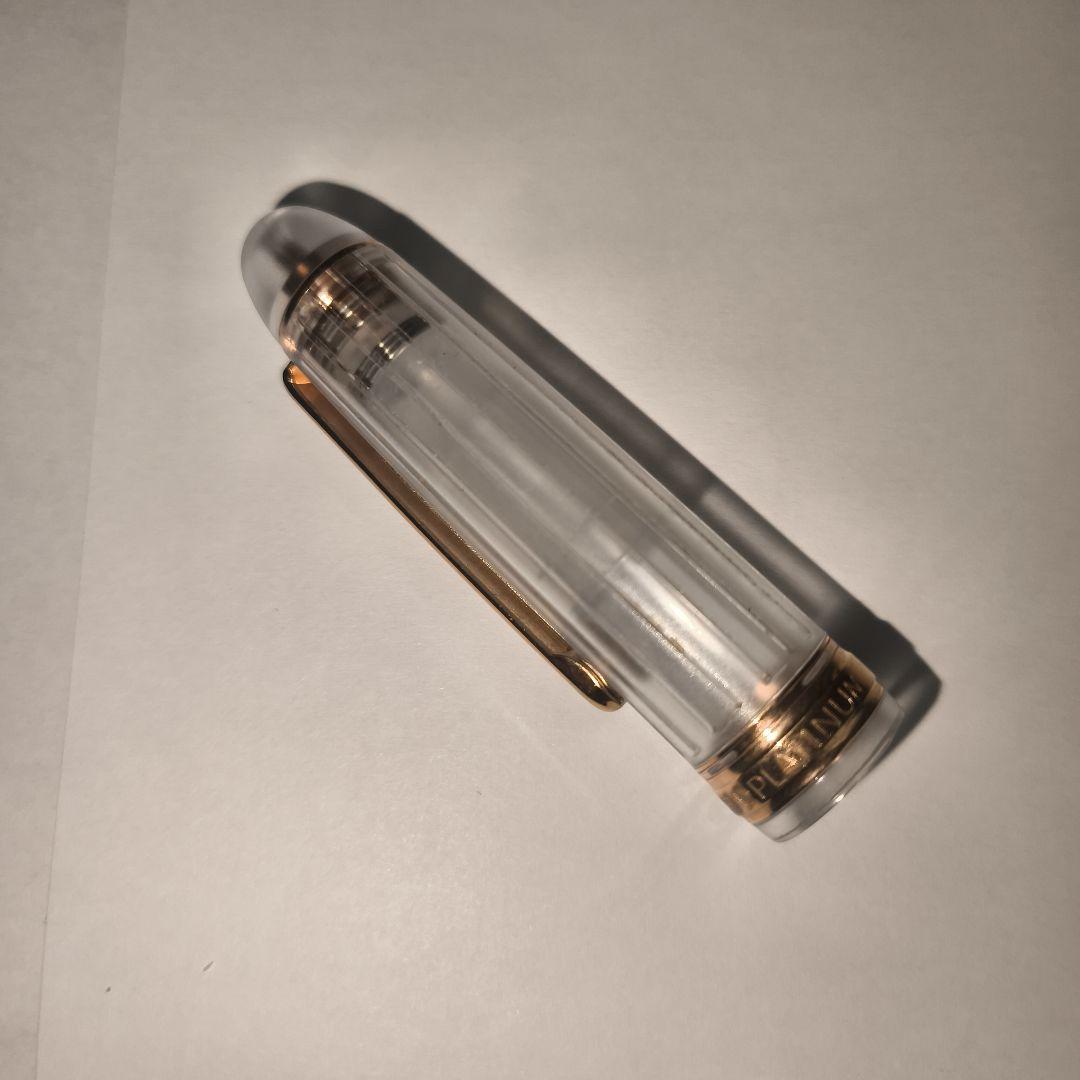 PLATINUM #3776センチュリー ニースロゼ 細字 箱&付属品有り