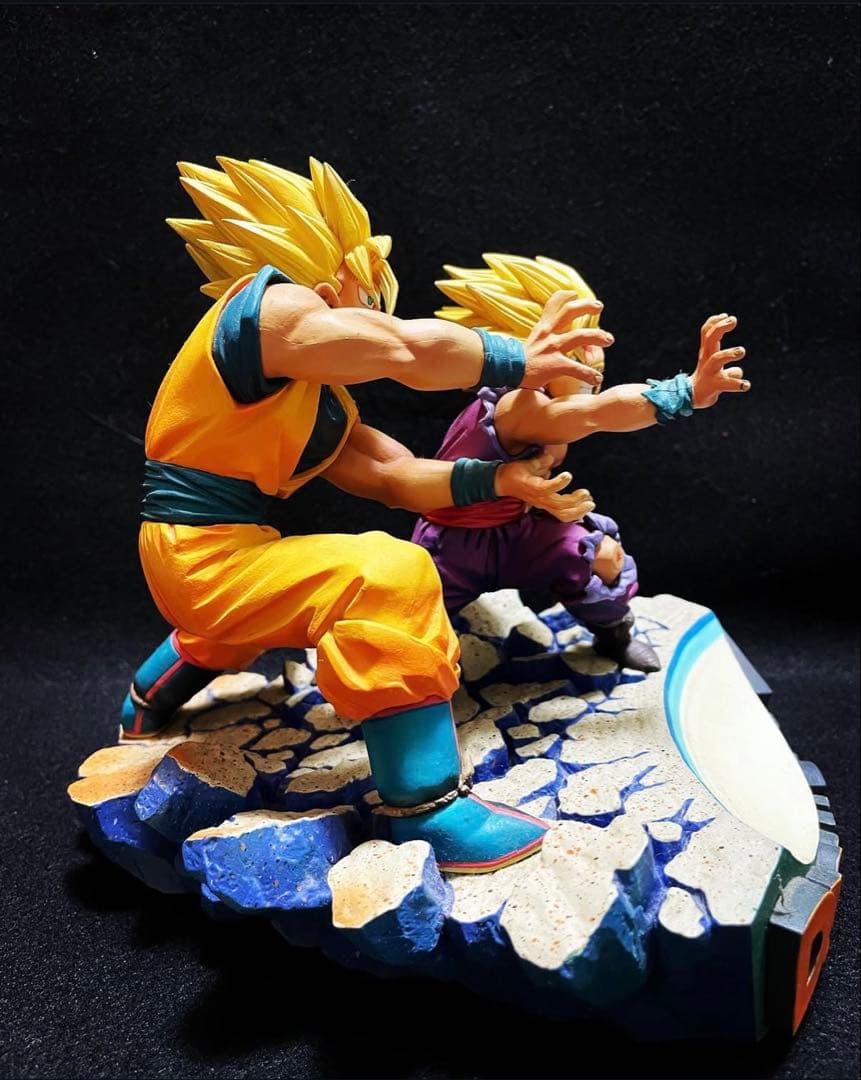 プルーヴィー　ドラゴンボールZ 造形神化 劇的ディオラマ【親子かめはめ波】超美品
