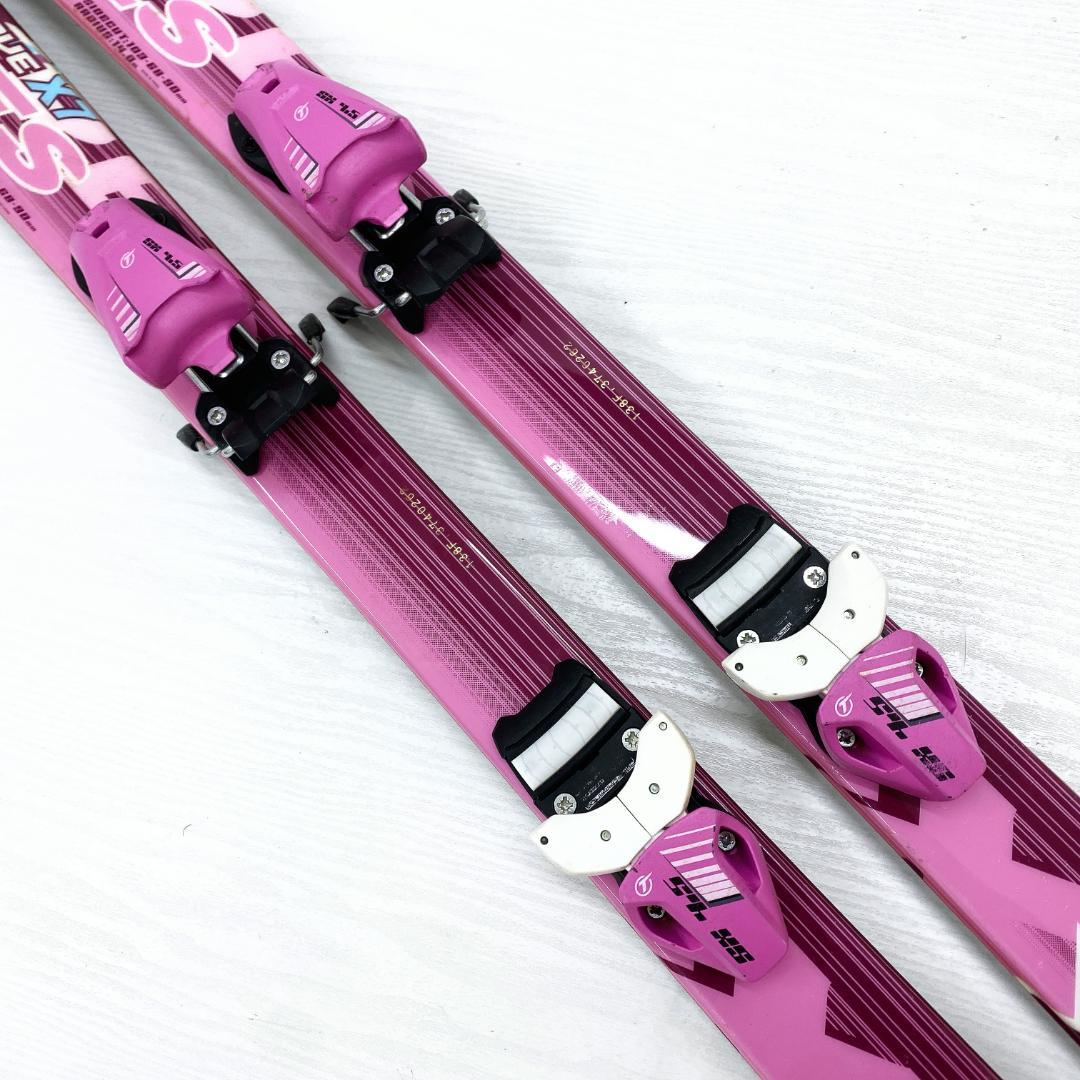 CROSS CARVE レディース スキーセット 138cm 22.5-23.5