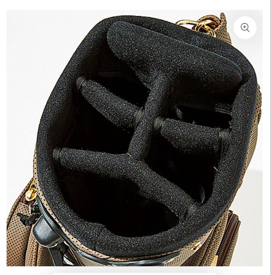 ムータマリン　超耐久レザー「コンティニュア」キャディバック ベージュ