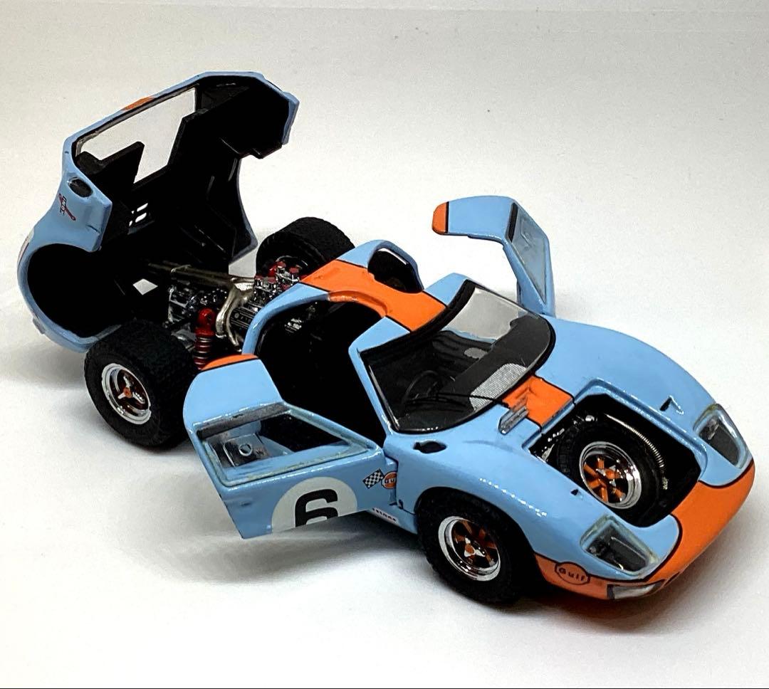 京商　Ford GT40 1/43 ジェフフォードGT40ミニカー ルマン69