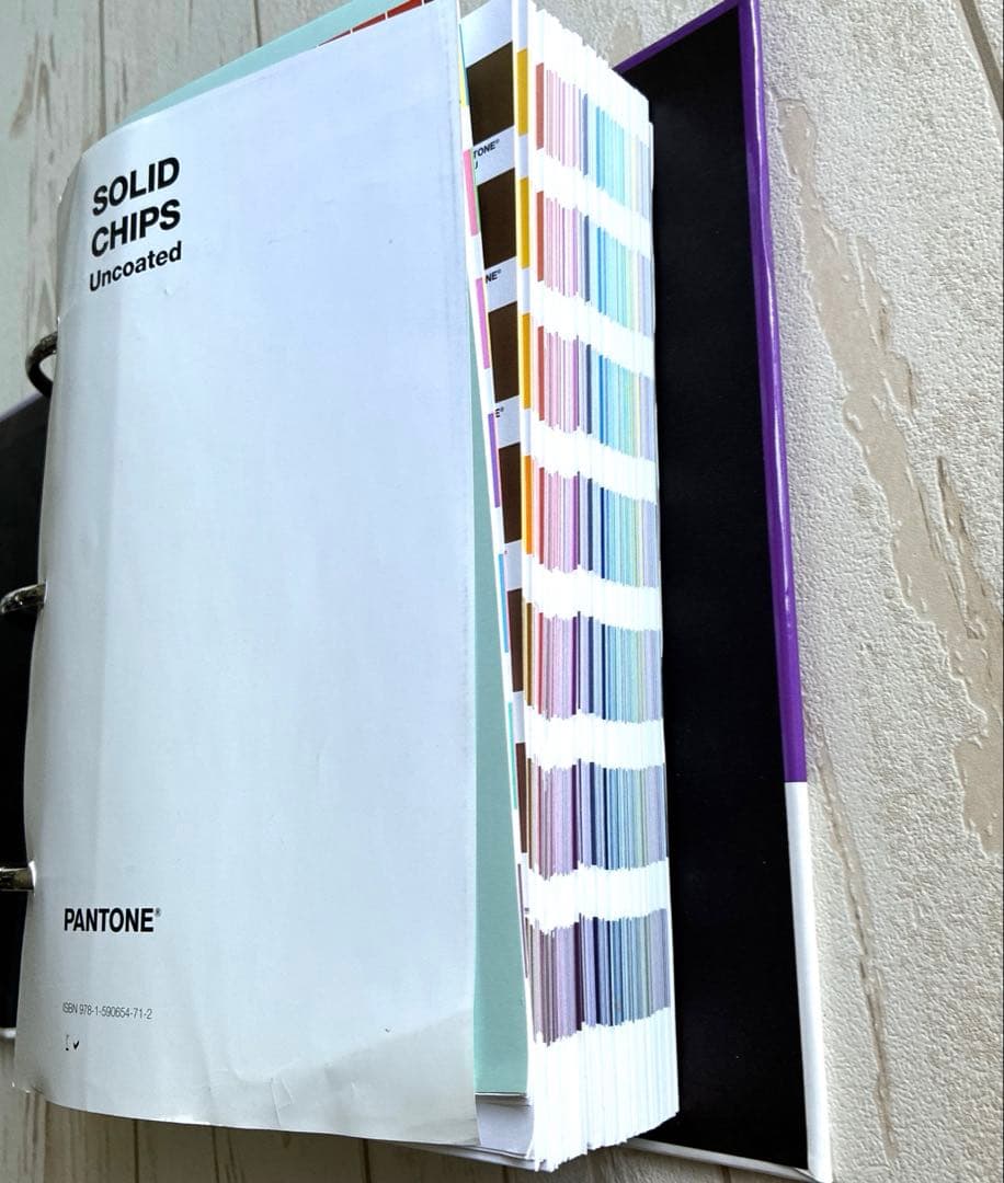Leandra！Pantone solid chips uncoated