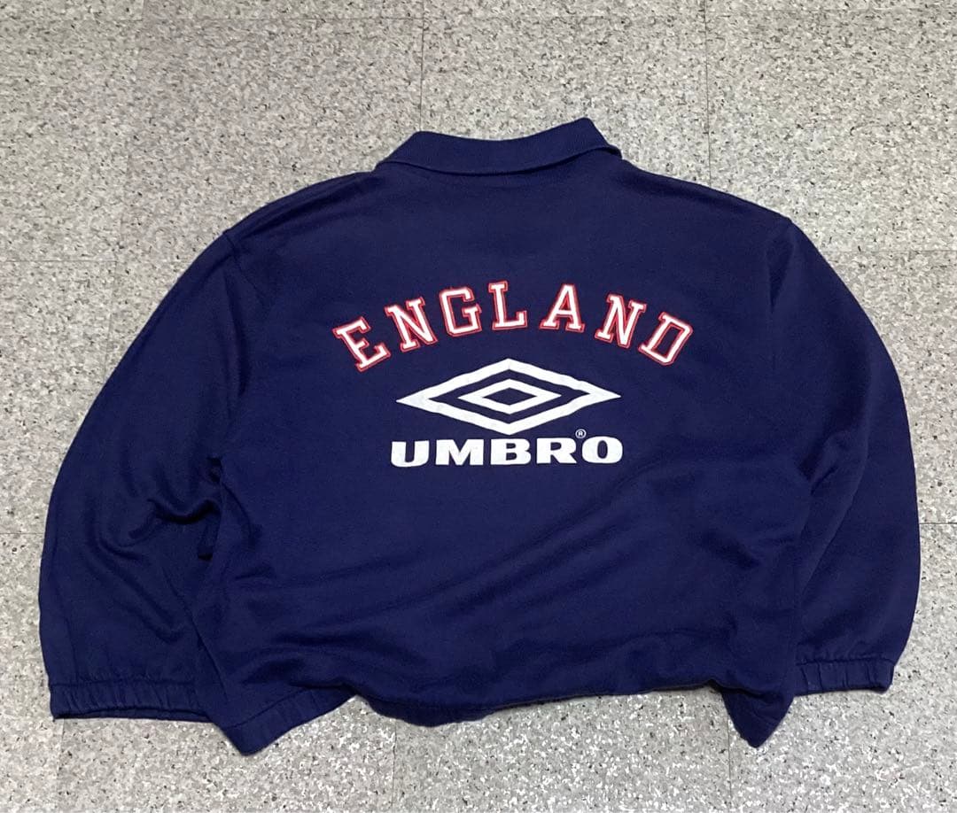 アンブロ　イングランド代表　ドリルトップ　スウェット　ユニフォーム