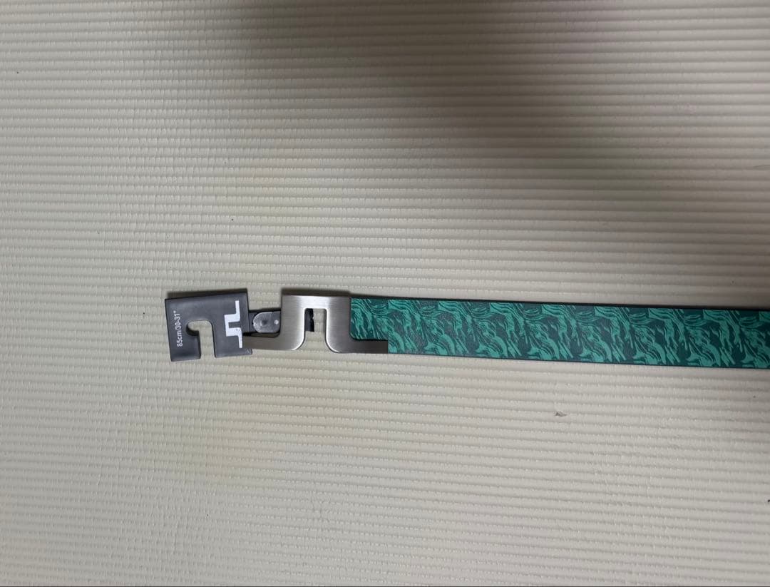 J. Lindeberg 緑色 ベルト 85 サイズ