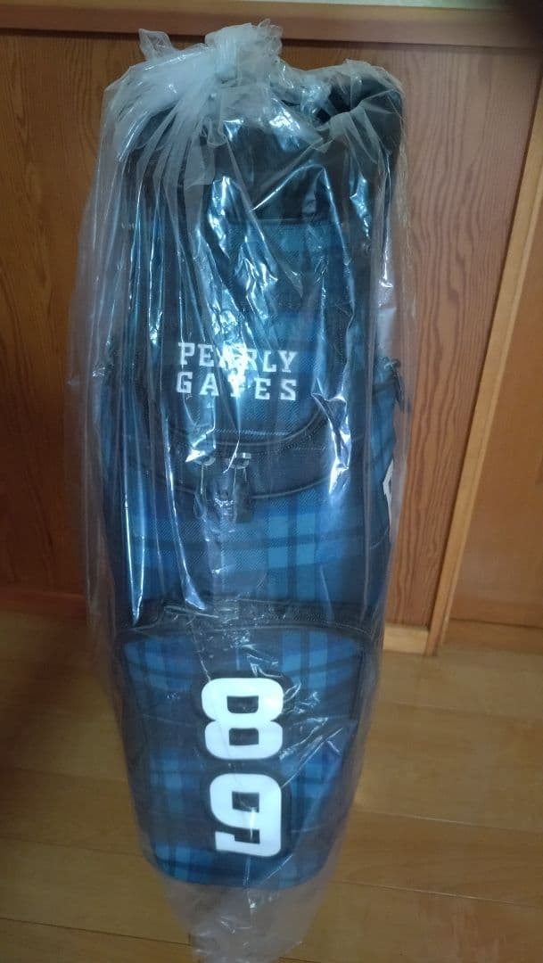 パーリーゲイツ キャディバッグ タータンチェック ブラックウォッチチェック