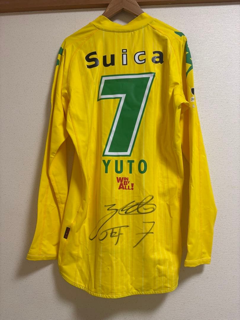 2010 佐藤勇人　ジェフユナイテッド千葉 本人直筆サイン入