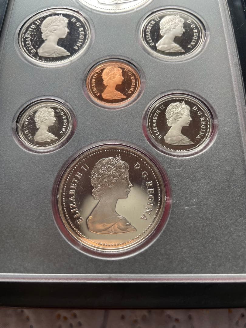 1981年  Canadianミント／プルーフセット・銀貨入り