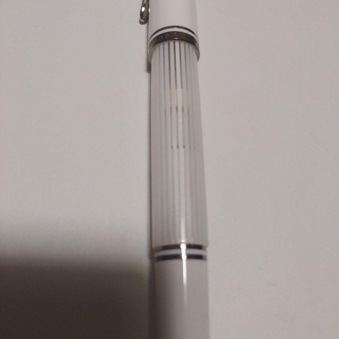 Pelikan 万年筆 M605 M ホワイトストライプ