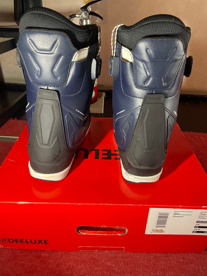 DEELUXE EDGE proスノーボードブーツ ネイビー