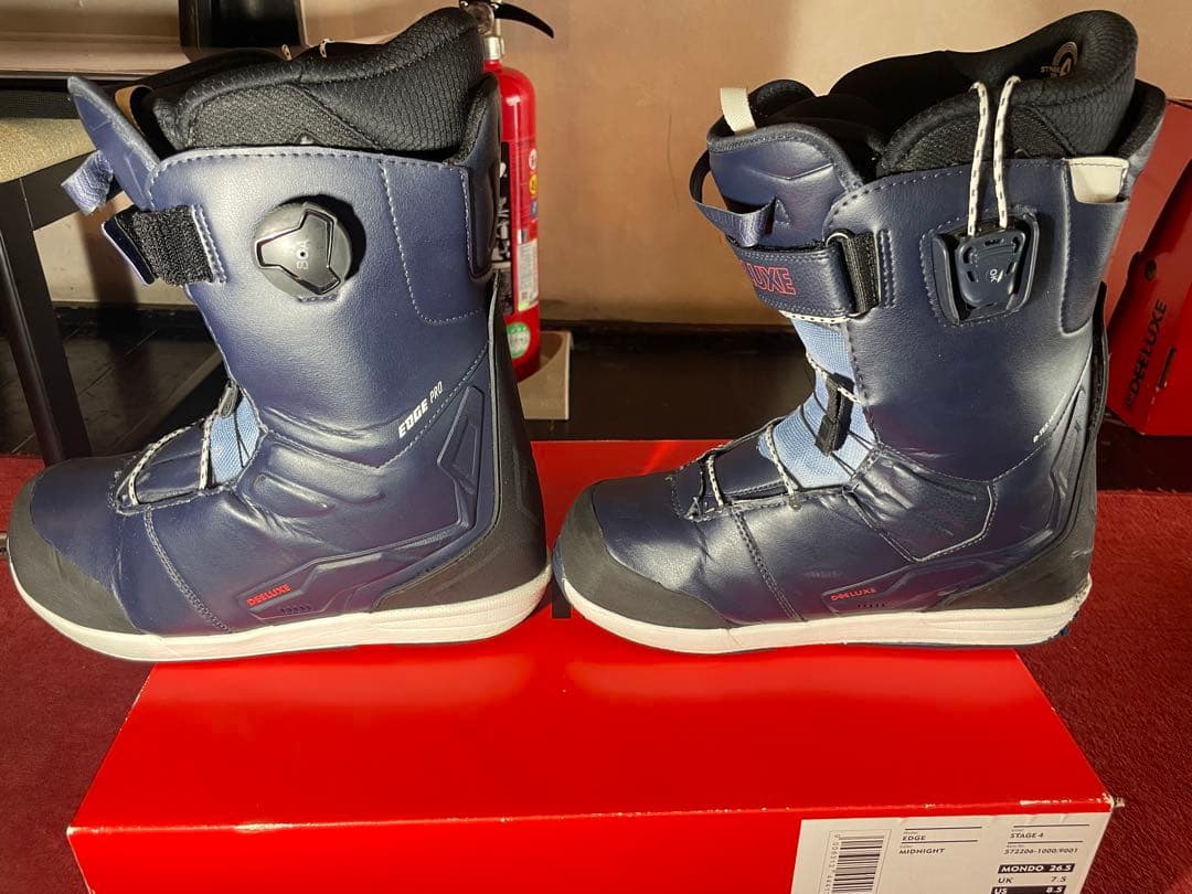 DEELUXE EDGE proスノーボードブーツ ネイビー