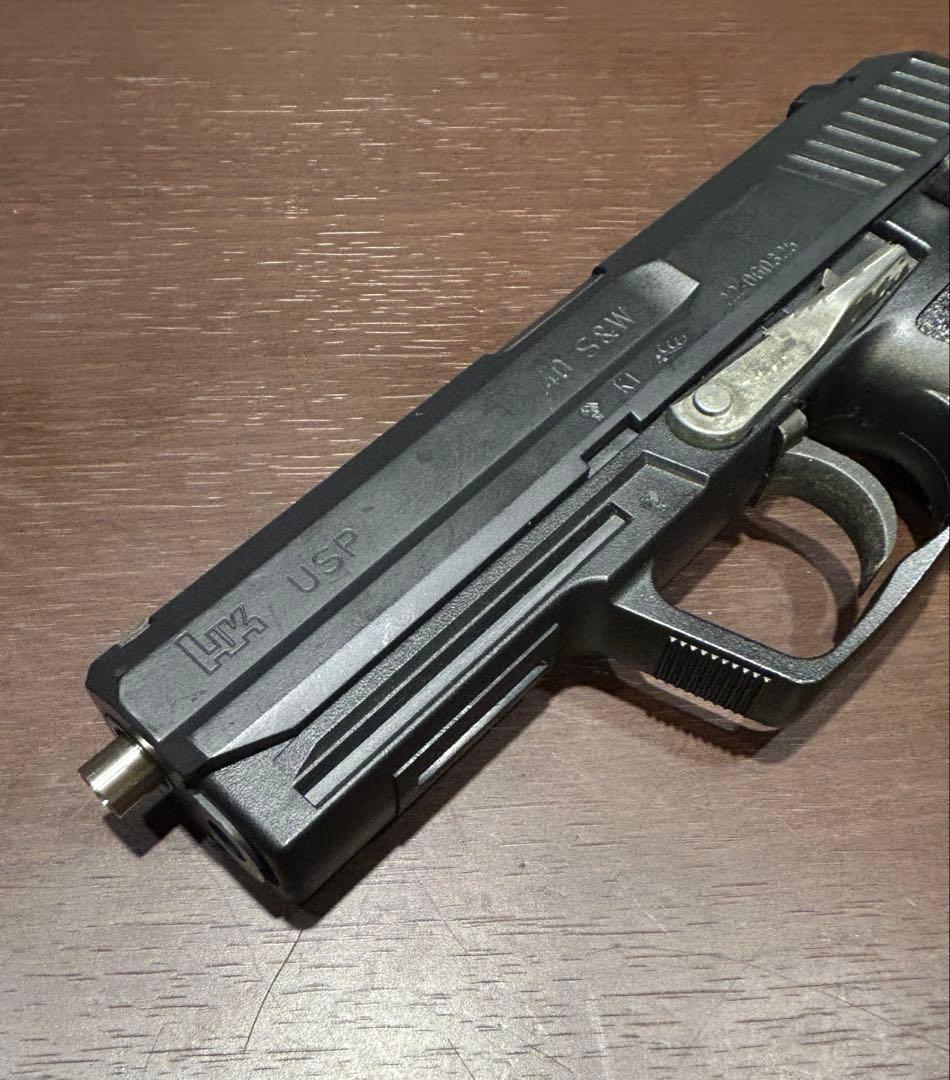 初速82.82m/s カスタム品 東京マルイUSP 電動ハンドガン ホルスター付