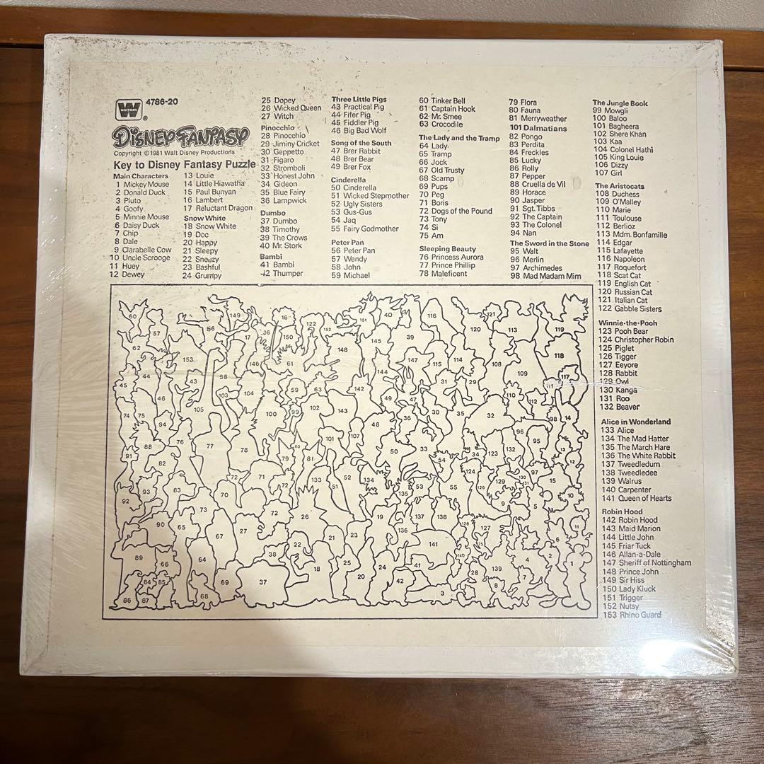●ディズニー DISNEY FANTASY パズル キャラクター