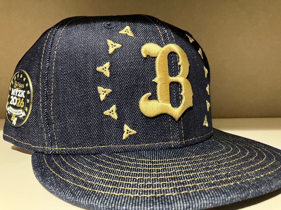 【限定・希少・新品未着用】オリックス 宮崎キャンプキャップ2026ネイビー 冊子