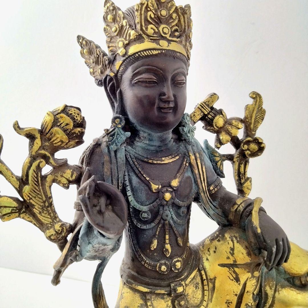 専用 Ｘ207 収集家放出品　時代チベット仏像　鍍金仏