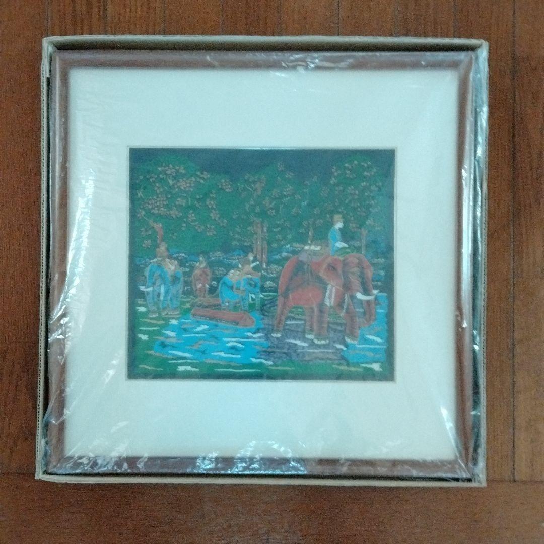 素晴らしいインド美術 【高級額装した印度絵画】 25000円で購入