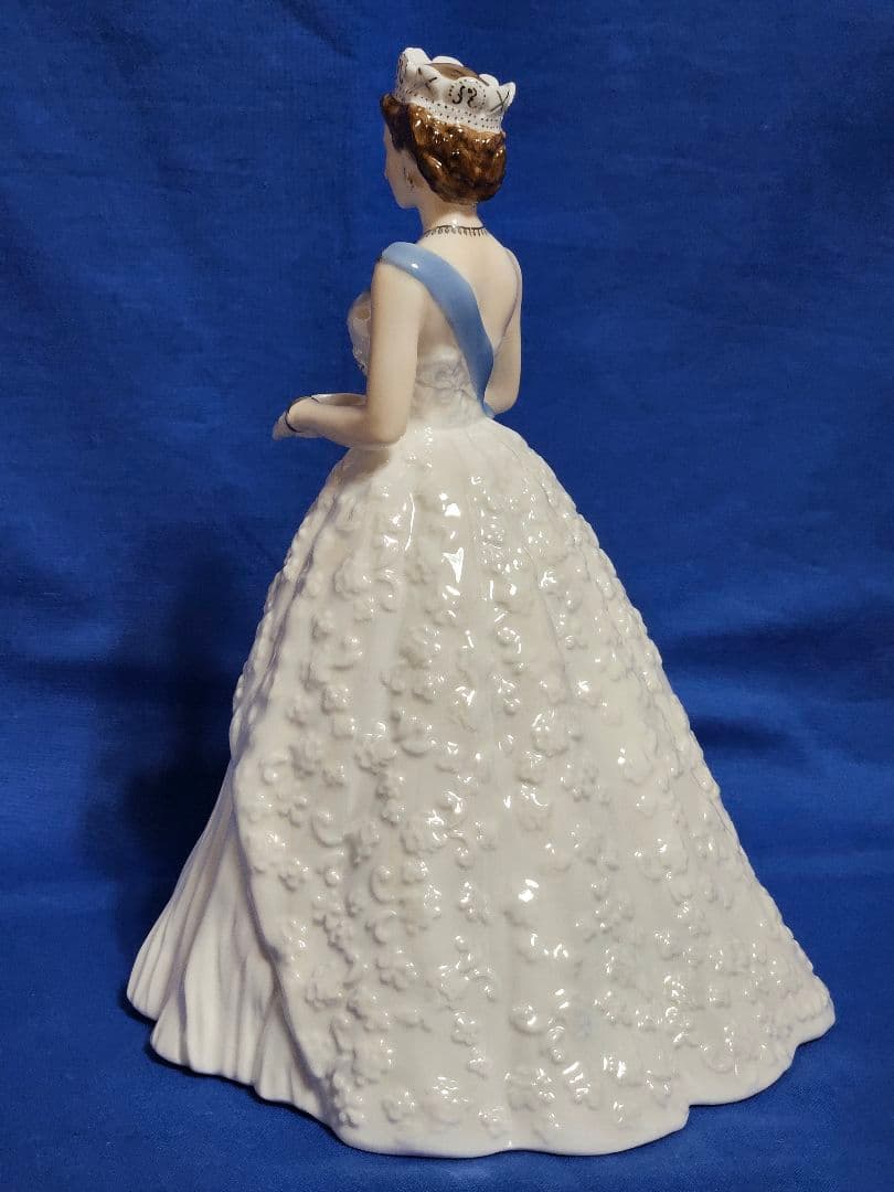 レア エリザベス女王 フィギュア ロイヤルウースター 1953年 フィギュリン