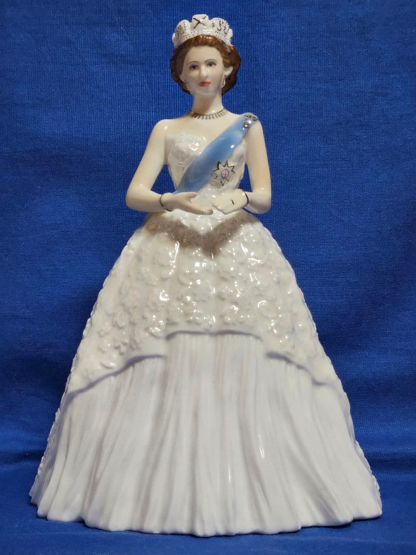 レア エリザベス女王 フィギュア ロイヤルウースター 1953年 フィギュリン