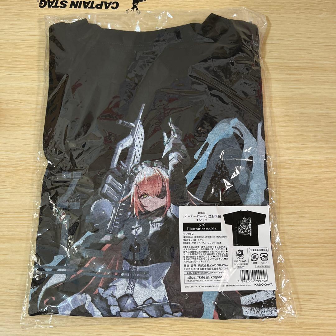 オーバーロード 劇場版 映画 シズ デルタ Tシャツ XLサイズ