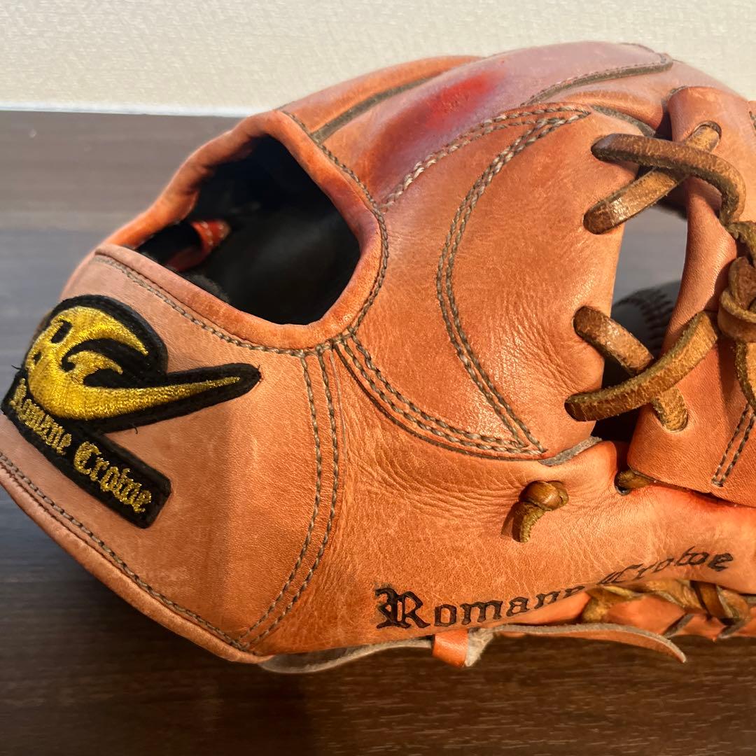 ロマネクロウ　軟式グローブ　内野手