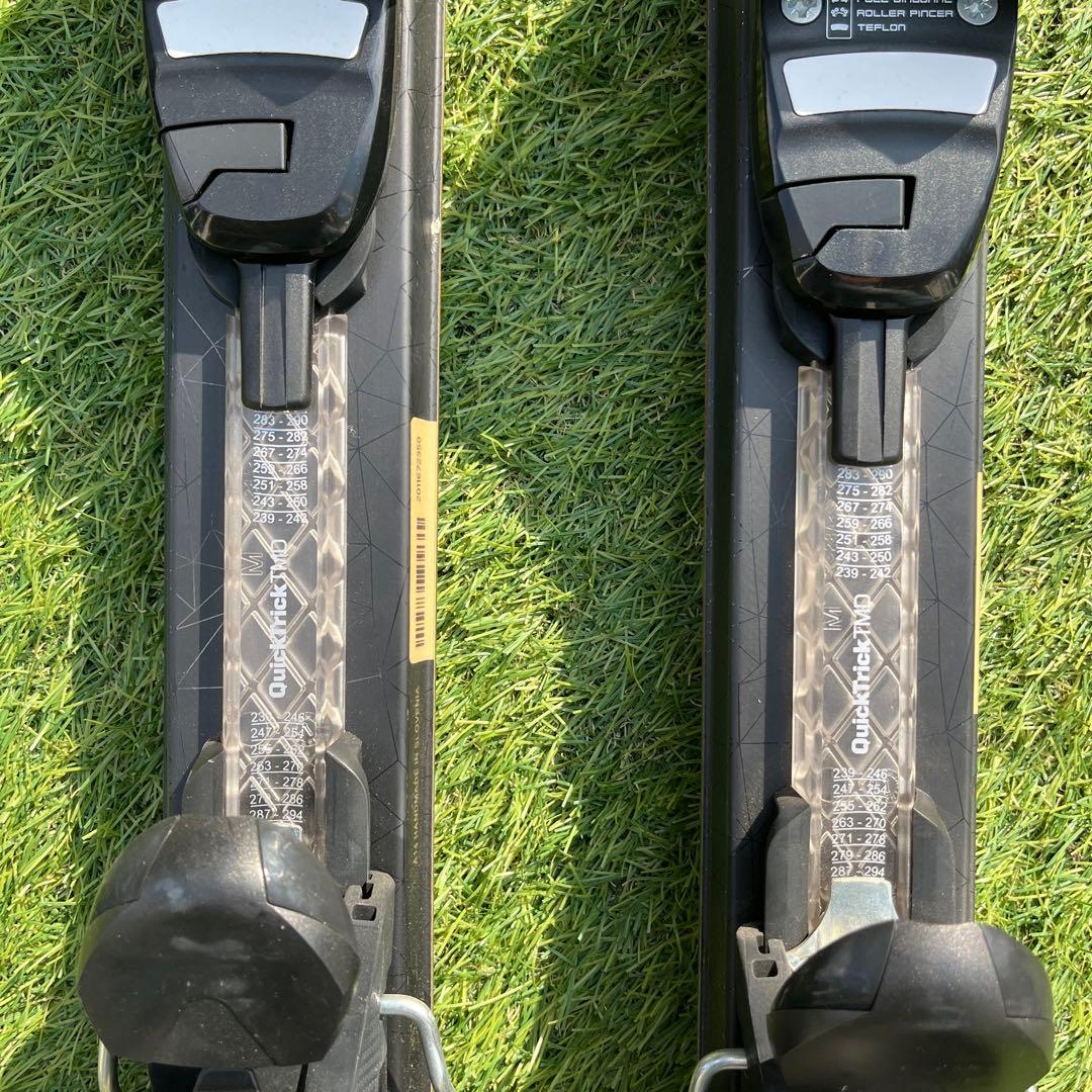 ELAN スキーセット 黒　ビンディング　151cm